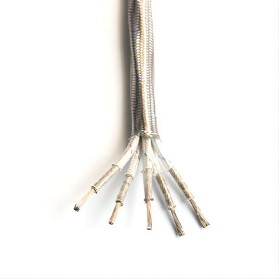 5 कोर अभ्रक अनुरेखक आग प्रतिरोध केबल सिलिका लेपित के साथ लपेटना