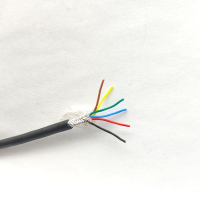 अच्छा मूल्य उच्च तापमान केबल छिपा हुआ सेंसर केबल 3 जोड़े ब्रैडेड एसपीसी एफईपी टीपीई केबल ऑनलाइन